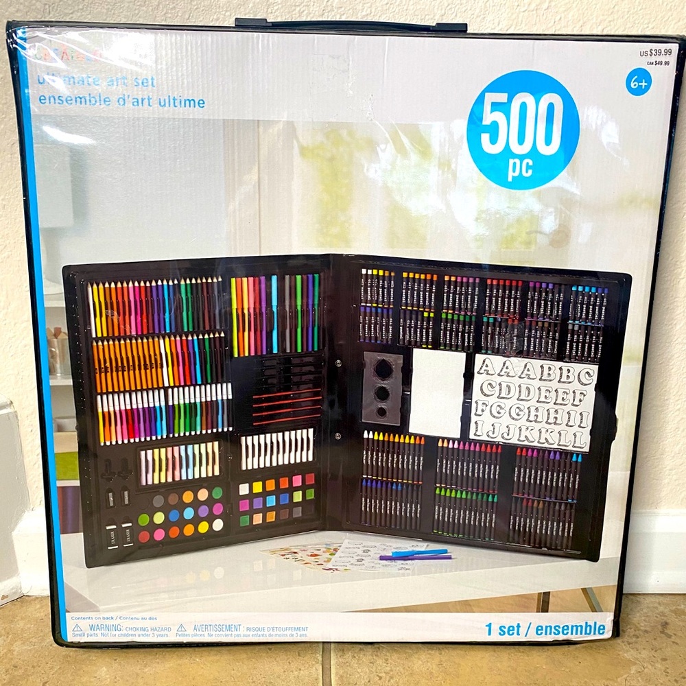 500 Piece Ultimate Art Set